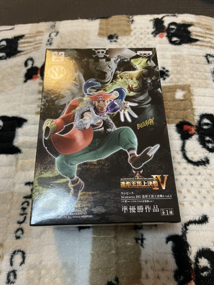Amazon ワンピース Scultures Big 造形王頂上決戦4 Vol 4 バギー バラバラの実発動ver フィギュア ドール 通販