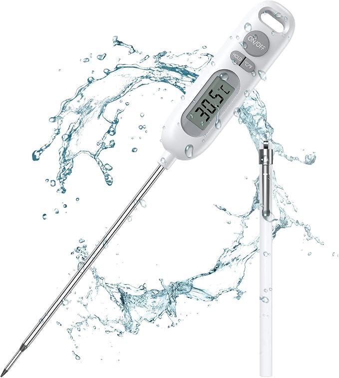 Criacr Meat Thermometers, [2022 New] IPX65 Waterproof Cooking