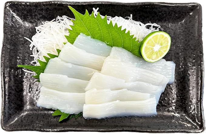 Amazon Co Jp 冷凍 マリンフーズ お刺身職人 するめいか刺身 60g 10切 食品 飲料 お酒