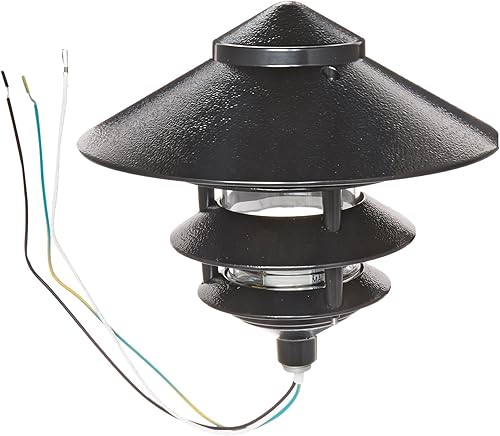 RAB Lighting RAB LL23B - Lámpara incandescente para paisaje, color negro