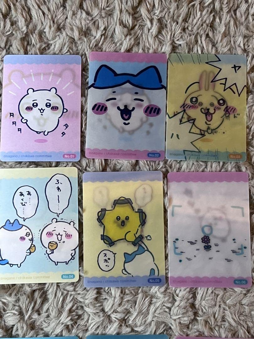 Amazon.co.jp: ちいかわ チェンジングカード 郵便局 報酬袋 36枚  