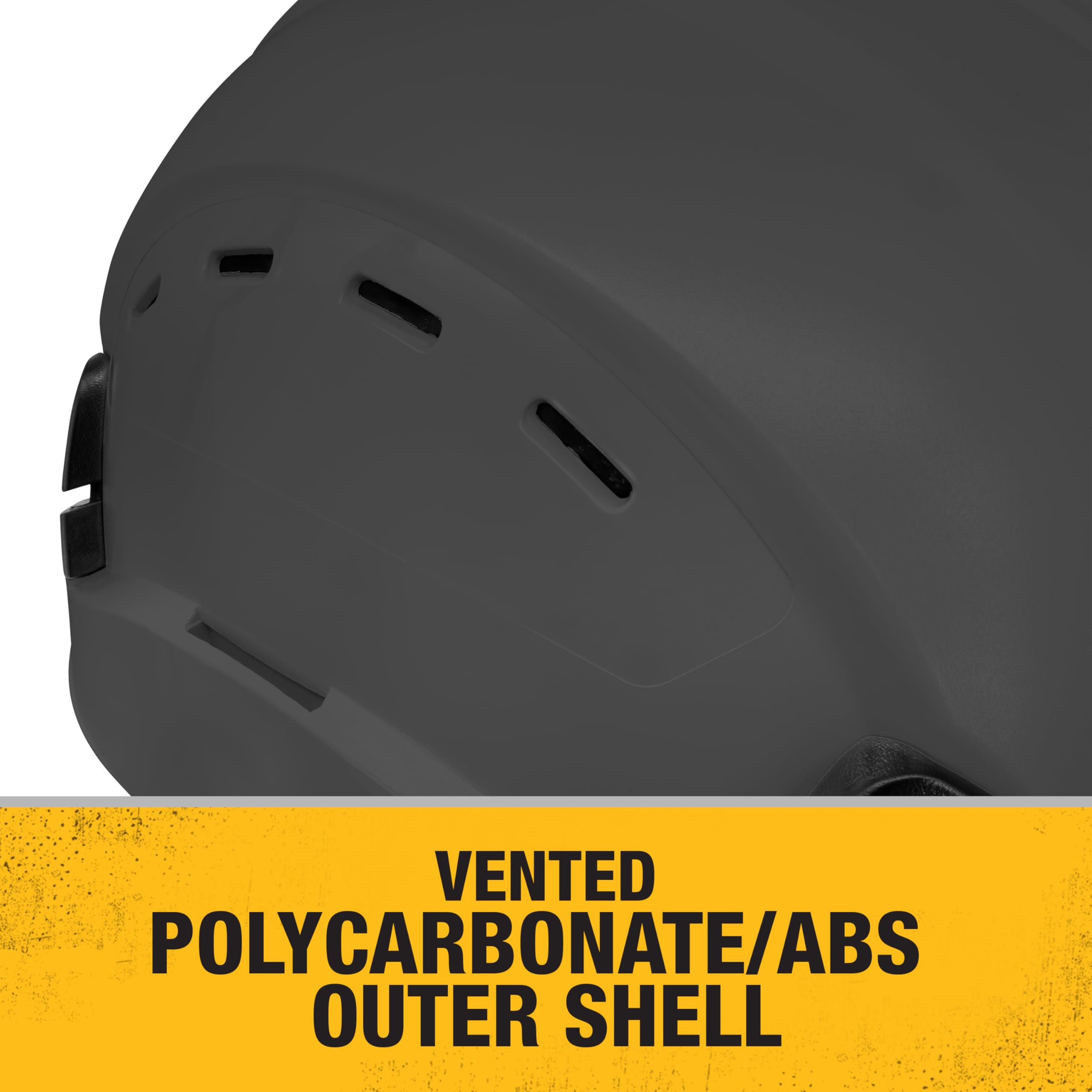 DEWALT Casco de Seguridad con trinquete DPG22 Tipo II Clase E de 4 Puntos, opción ventilada, tamaño Adulto