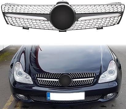 CLS500 Grill with 3D Emblem Front Grille for Mercedes Benz CLS550 2005-2008