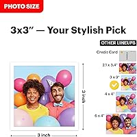 Vista 5 de Kodak Mini Shot 3 Retro 4PASS 2-in-1 Instant Digital Camera and Photo Printer (3x3 inches)