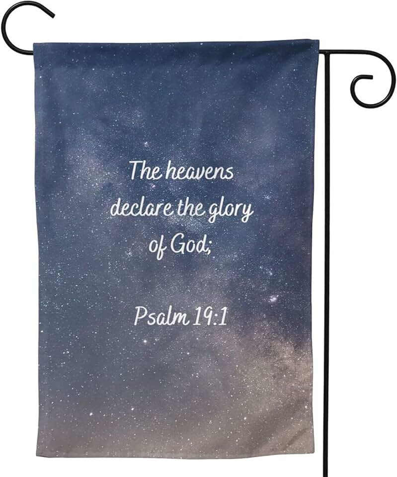 christian garden flags