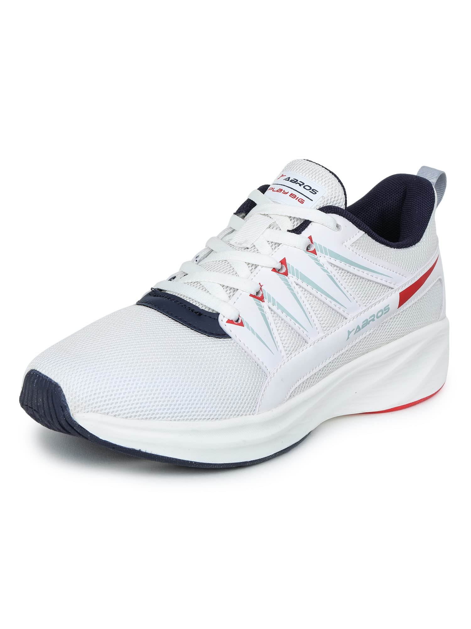 ABROS Mens Jolt ASSG1266 Sports Shoes_Offwhite/Navy_6UK (B0BSV7HQLL) Amazon Price History, Amazon Price Tracker