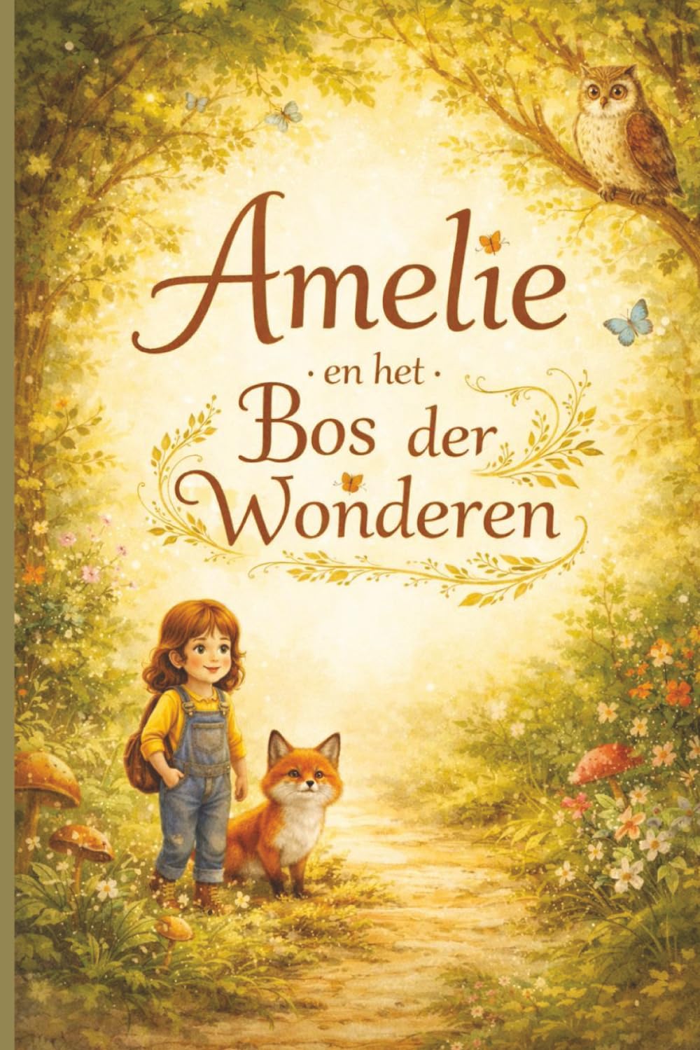 Amelie en het Bos der Wonderen: Een betoverend avontuur vol geheimen en vriendschap.