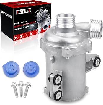 Electric Engine Water Pump Automotive w/Bolts 11518635089 11517604027 Compatible for BMW N20B20A N20B20B 228i F22 328i/428i F3X 528i F10 X3 X4 Z4 28i N20 N26 2.0L 2012-2018 Highpower Models