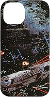 Vista 4 de Carcasa negra para iPhone 14 Pro Max Star Wars El Retorno de la Estrella de la Muerte Jedi II