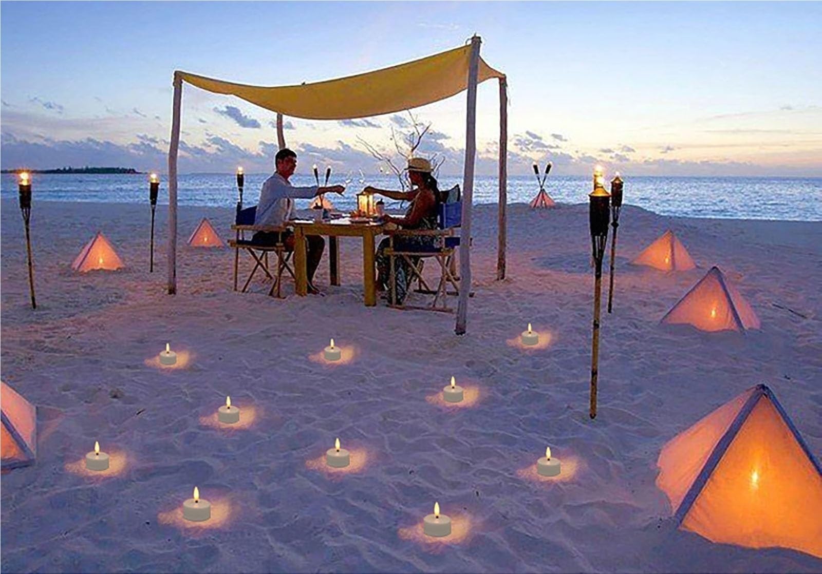 12 lumini ricaricabili con base di ricarica e timer remoto, oltre 100 ore, luci LED elettriche per votive, centrotavola, decorazioni da tavolo, matrimoni, anniversari, Halloween, Natale