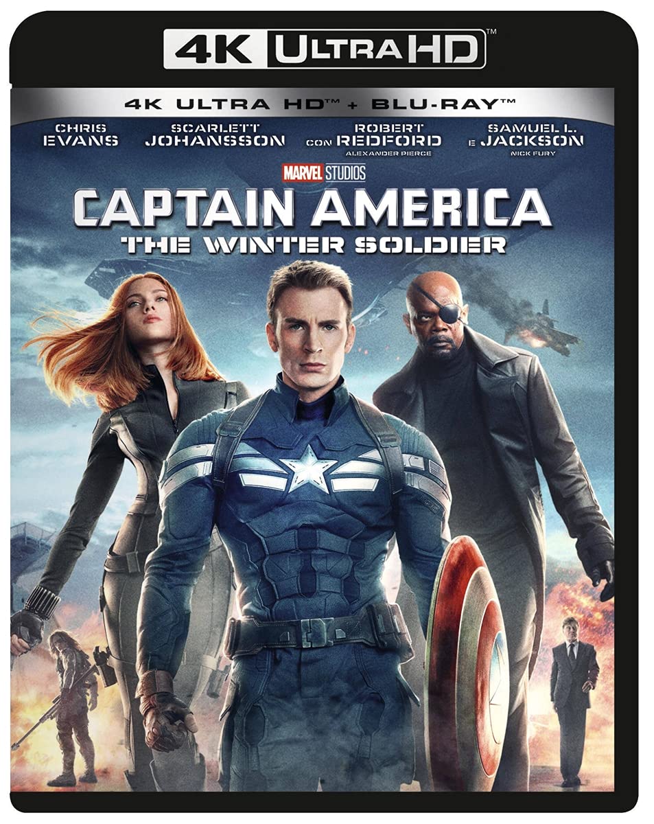 Captain America Winter Soldier Blu-ray 4K Ultra HD