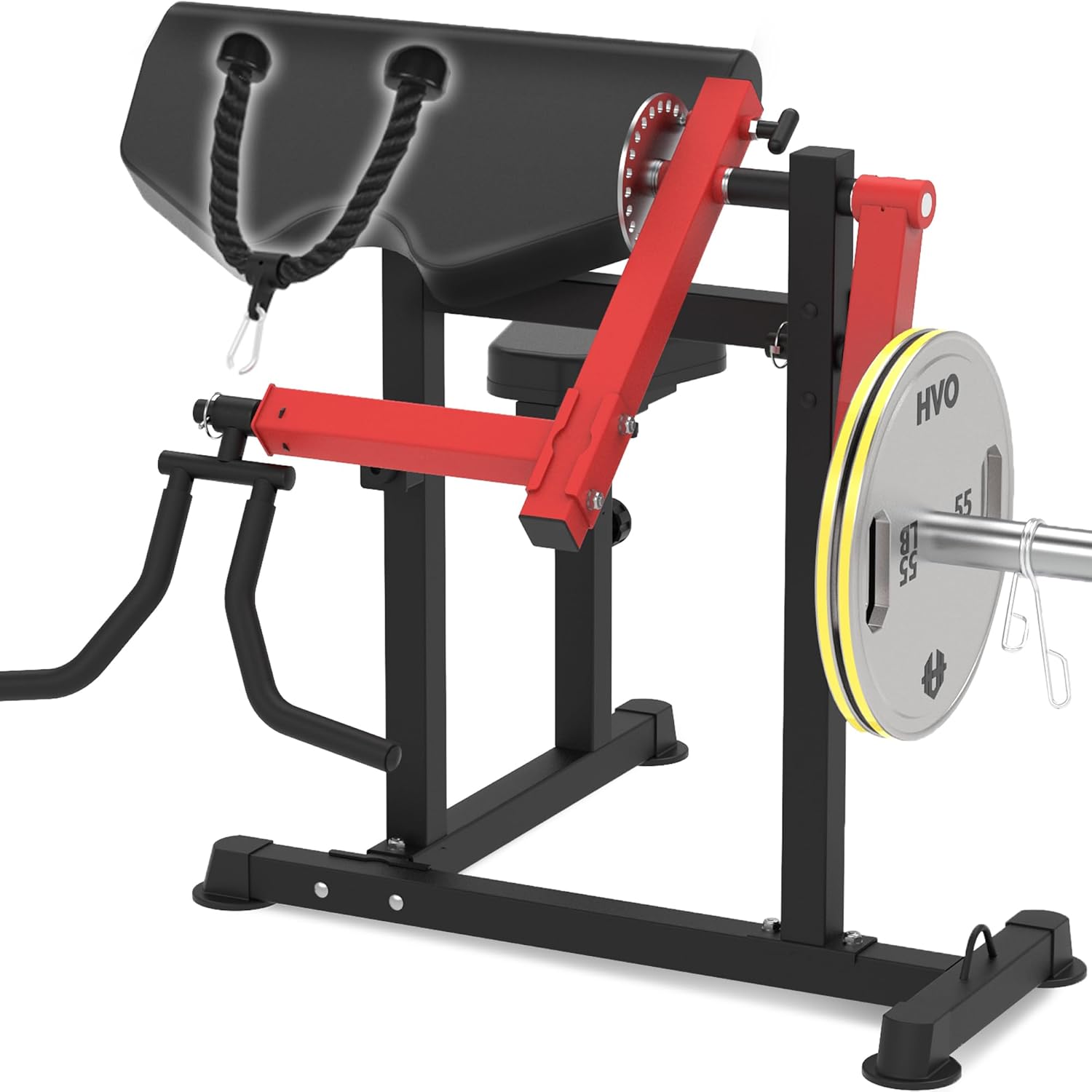 HVO Bicep Tricep Curl Machine Preacher: Curl Bench 2 in 1 Arm Curl and Tricep Extension Machine for Home Gym Workout