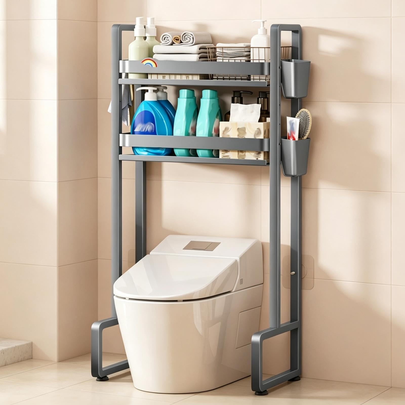 Generico Mensola WC, Organizzatore Bagno, Salvaspazio Per Piccoli Ambienti