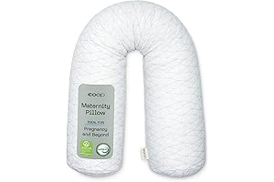 Coop Home Goods Premium Adjustable Comfort Pregnancy Pillow