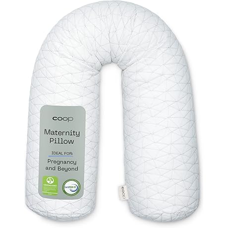 Coop Home Goods Premium Adjustable Comfort Pregnancy Pillow