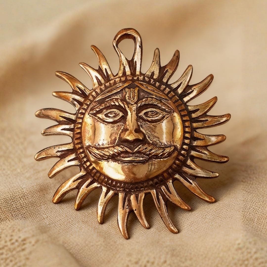 Copper Sun Idol - Vastu Remedy for Positive Energy -1