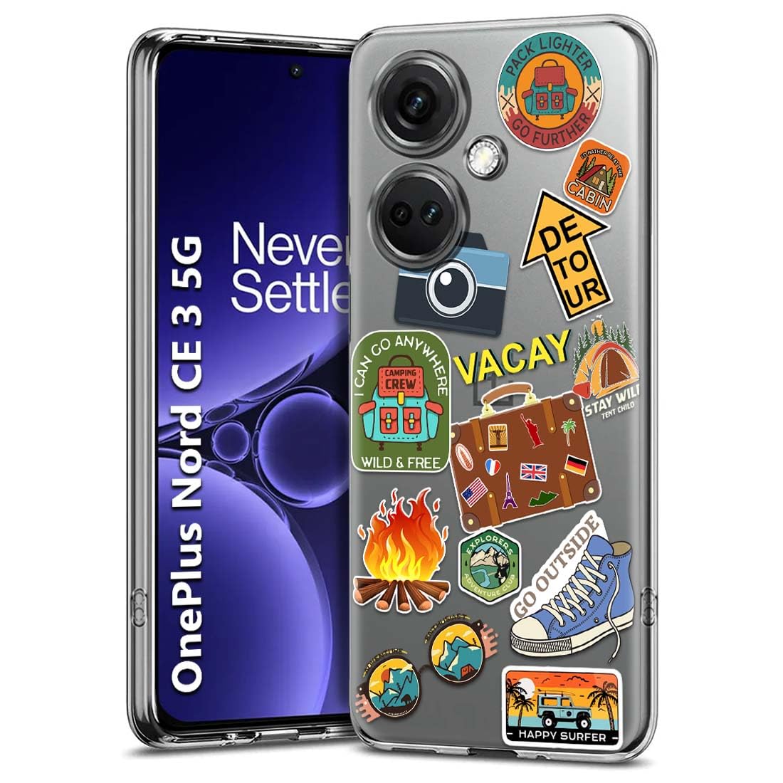 Fashionury Soft Silicon Printed Designer Mobile Back Cover for OnePlus Nord CE 3 5G -D3075 (B0CG9BSYB9) Amazon Price History, Amazon Price Tracker