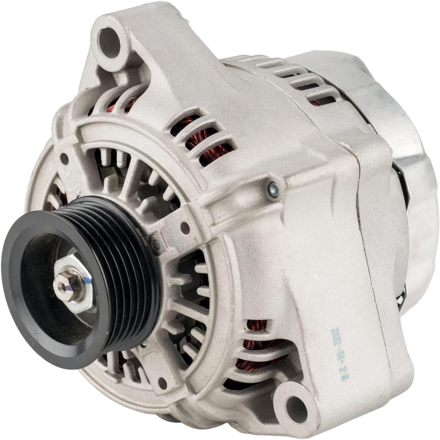 Alternator Replacement for Lexus IS300 2001-2005 3.0L, GS300 1998-2005 3.0L, 12V 100A 6 Groove Pulley Clockwise High Output Alternator, Automotive Replacement for 1012117800, 2706046271
