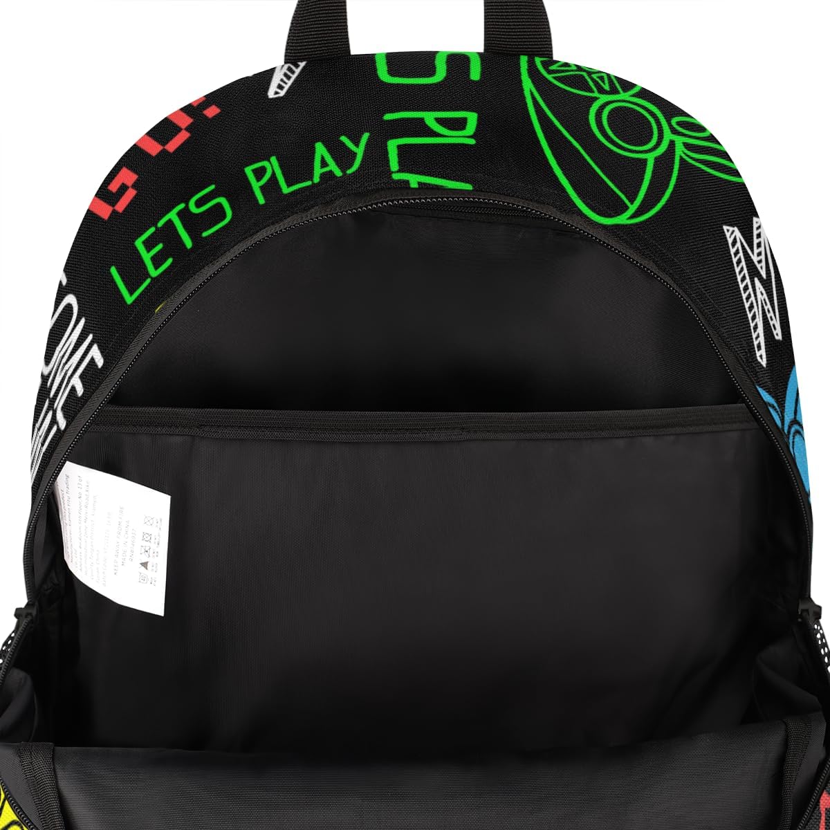 Kids Backpack for Boys - Video Game School Backpack for Teens Students - Schoolbag Lightweight Waterproof Elementary Book Bag Travel Casual Daypack