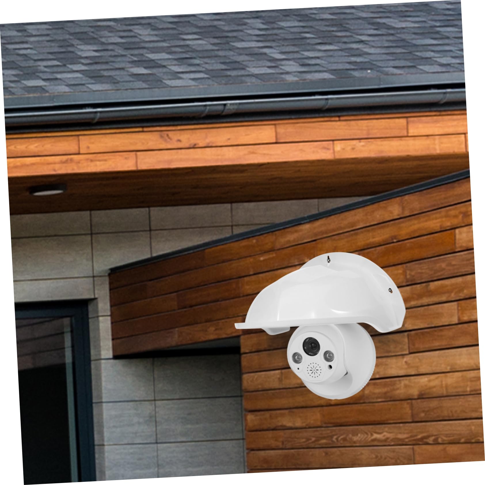 Boîtier pour Caméra Extérieure Blanc Abs 2 Pièces Protection