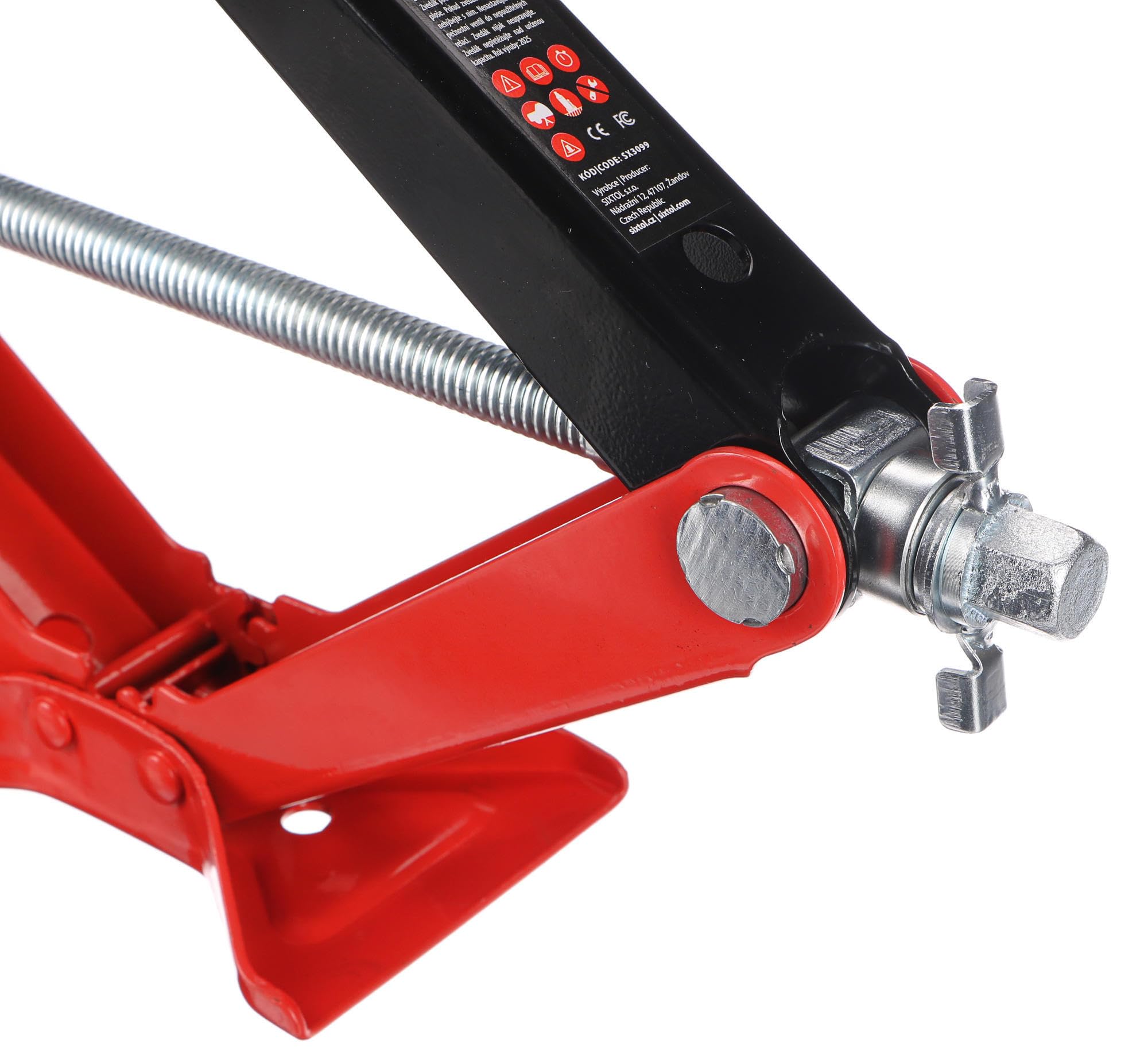Gato de Tijera con trinquete SX Scissor Jack 2,5T