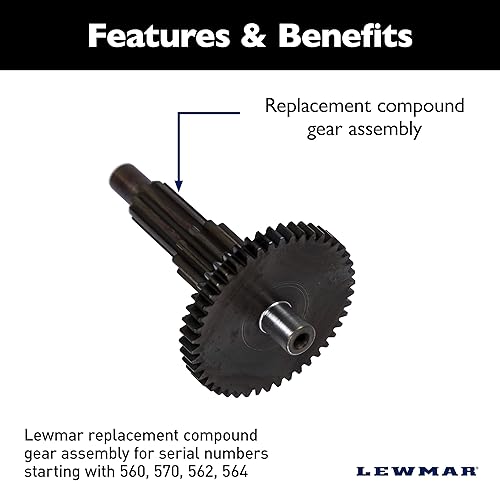 Miniatura 2 de Lewmar Engranaje compuesto para molinetes de pesca 7001000 de 1 generación con números de serie a partir de 560, 570, 562, 564-2020200927