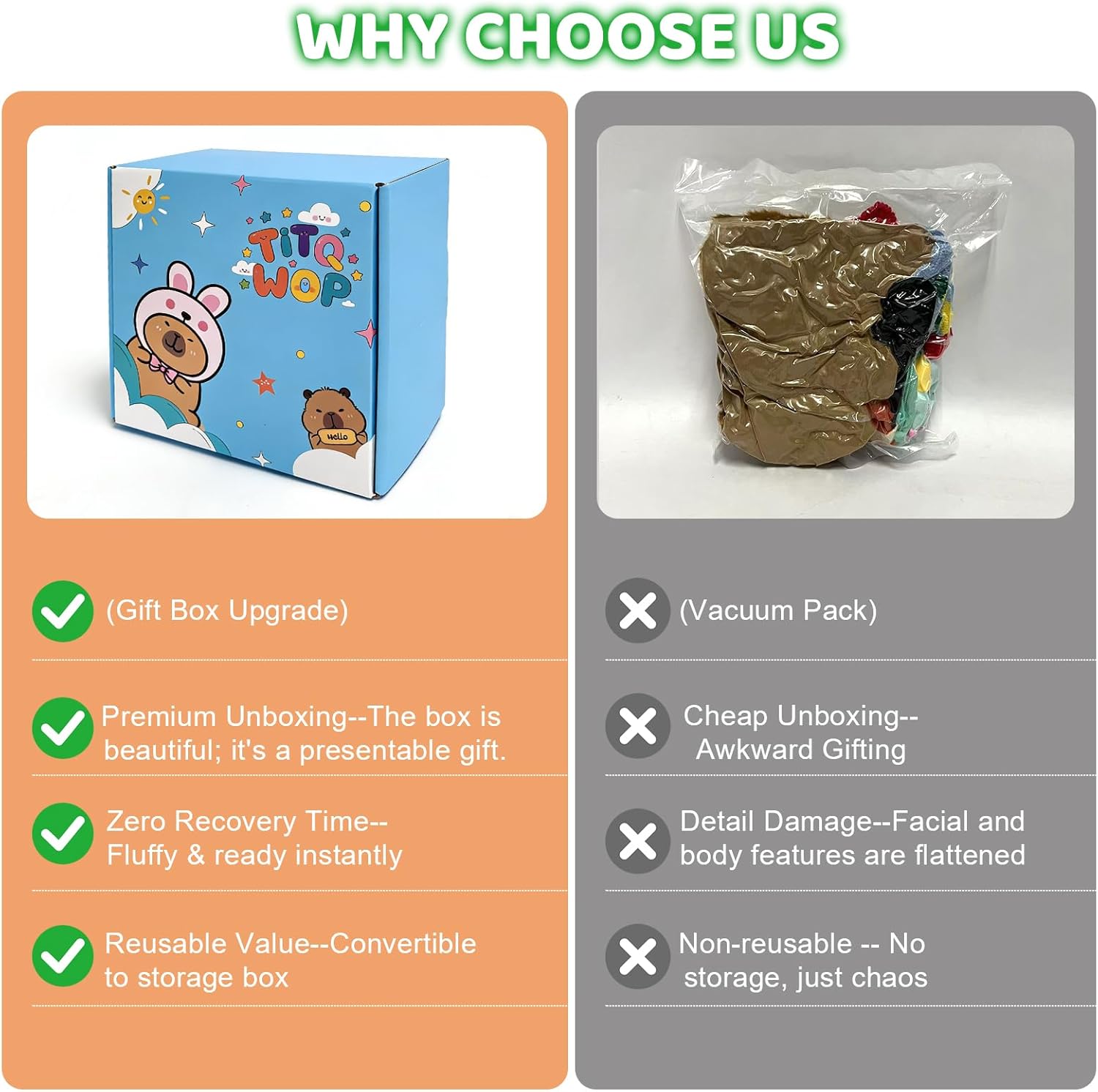 9-pc Capybara Plush Set Suitable for Kids Girls Cute and Soft Capybara Plush Stuffed Animal That Can Be Casually Matched - Image 7