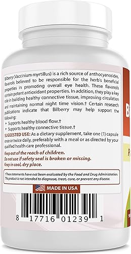 Miniatura 6 de Best Naturals Arándano 1000 mg 90 cápsulas (90 unidades (paquete de 3))