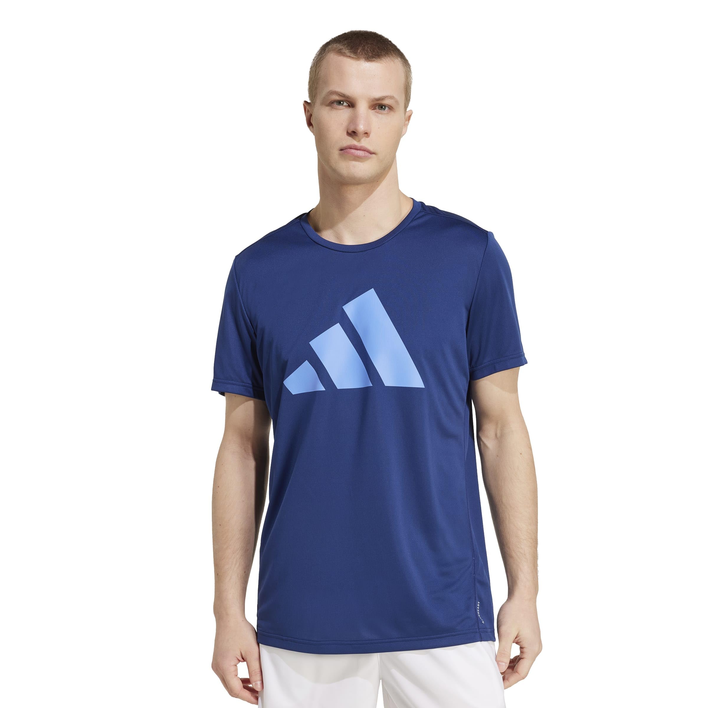 Adidas Hombre Run It Stripes tee
