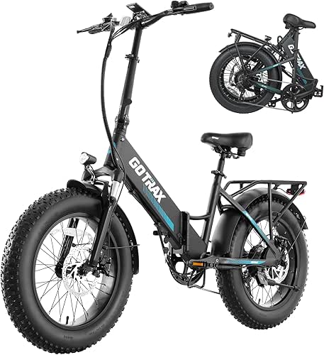 Gotrax 20" Folding Electric Bike with 55 Miles (Pedal-assist1) by