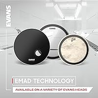 Vista 6 de Evans UV EMAD Bass Drumhead, 24 pulgadas