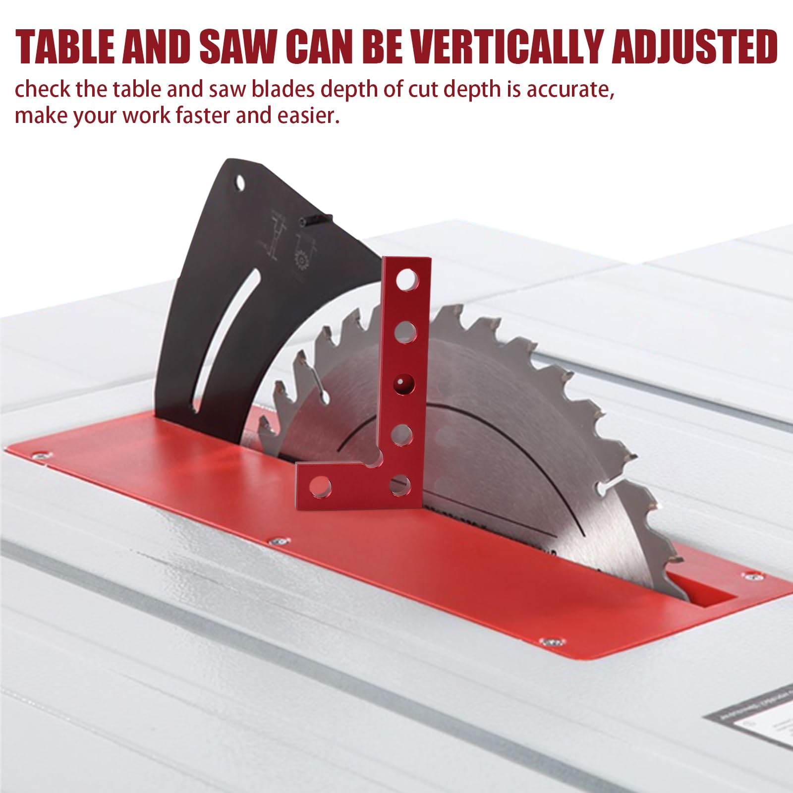Small Square Center Finder - Mini Square Tool with Center Line Marking Hole, 90 Degree Precision Measuring Woodworking Ruler, Carpenter Engineering, Imperial Layout Ruler — Amazon image 4
