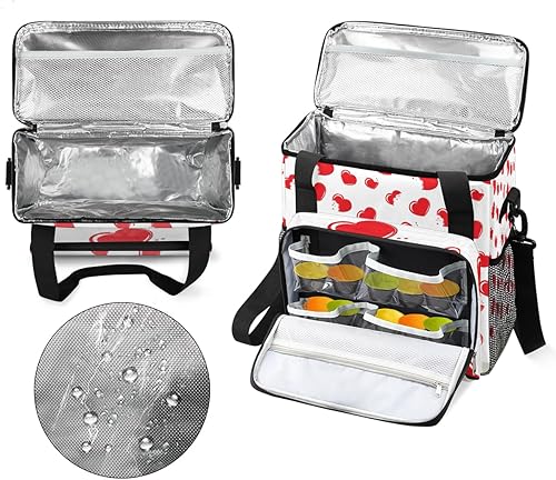 Miniatura 3 de Bolsa de transporte para cafetera con estampado de corazón Beating para Keurig K-Mini o K-Mini Plus K-Mini Plus K-Cup Pods, portátil, bolsa de viaje
