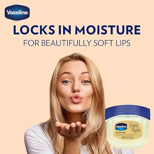 Miniatura 5 de Vaseline Lip Therapy Creme Brulee - Tarro de 0.25 onzas (8 piezas) Disply (0.2 fl oz)