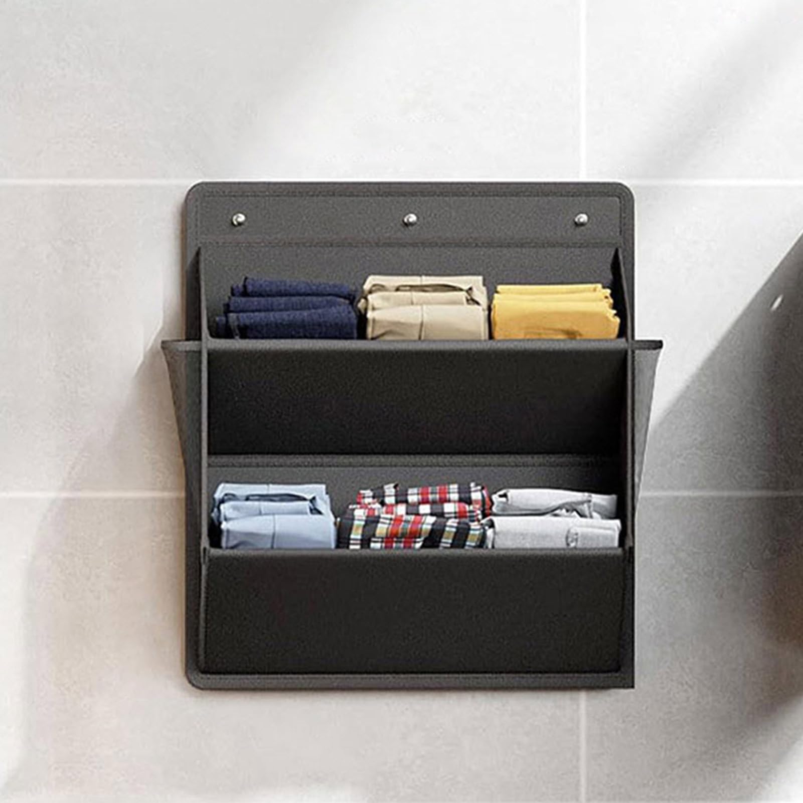 Generisch RV Schuhorganizer | Wandmontiert Schuhorganizer - Klebefreier Organizer Platzsparend Für Waschraum, Badezimmer, Kleiderschrank, Schlafzimmer, Wohnung