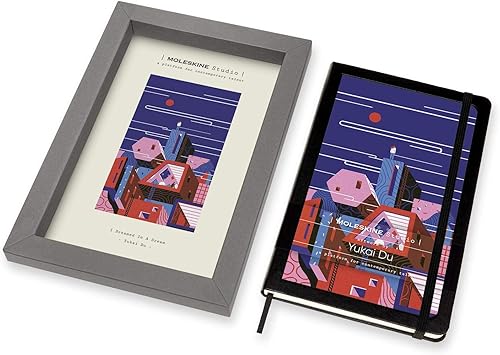 Miniatura 2 de Moleskine Edición limitada Studio Collection - Cuaderno de tapa dura, grande (5 x 8.25 pulgadas), lisoen blanco, Yukai Du, 240 páginas