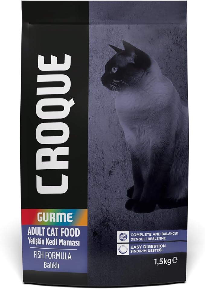 Croque Gurme Yetişkin Kedi Maması 1,5kg