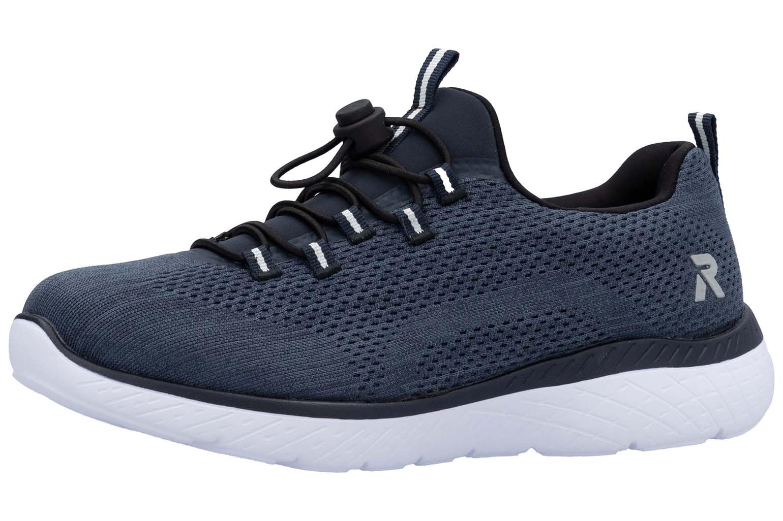 Rieker Women's M5069 Low Trainers, Blue, 3.5 UK