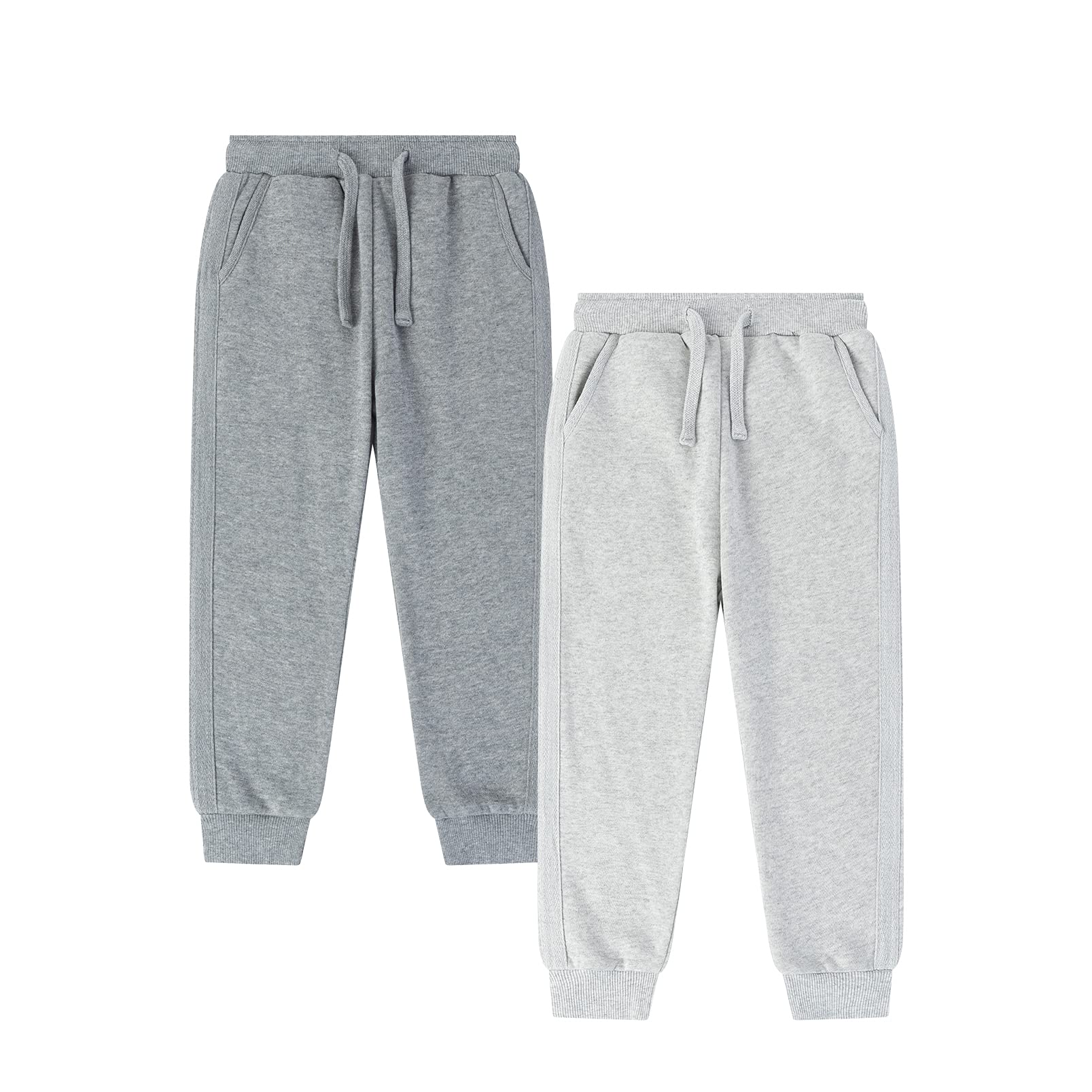 Amomí Pantalón Chándal Niño Deportiva Largo Perchado Térmica Básica Otoño/Invierno Color Liso Negro Gris Rojo Marino Granate Niño 4.5.6.7.8.10.12.14 Años