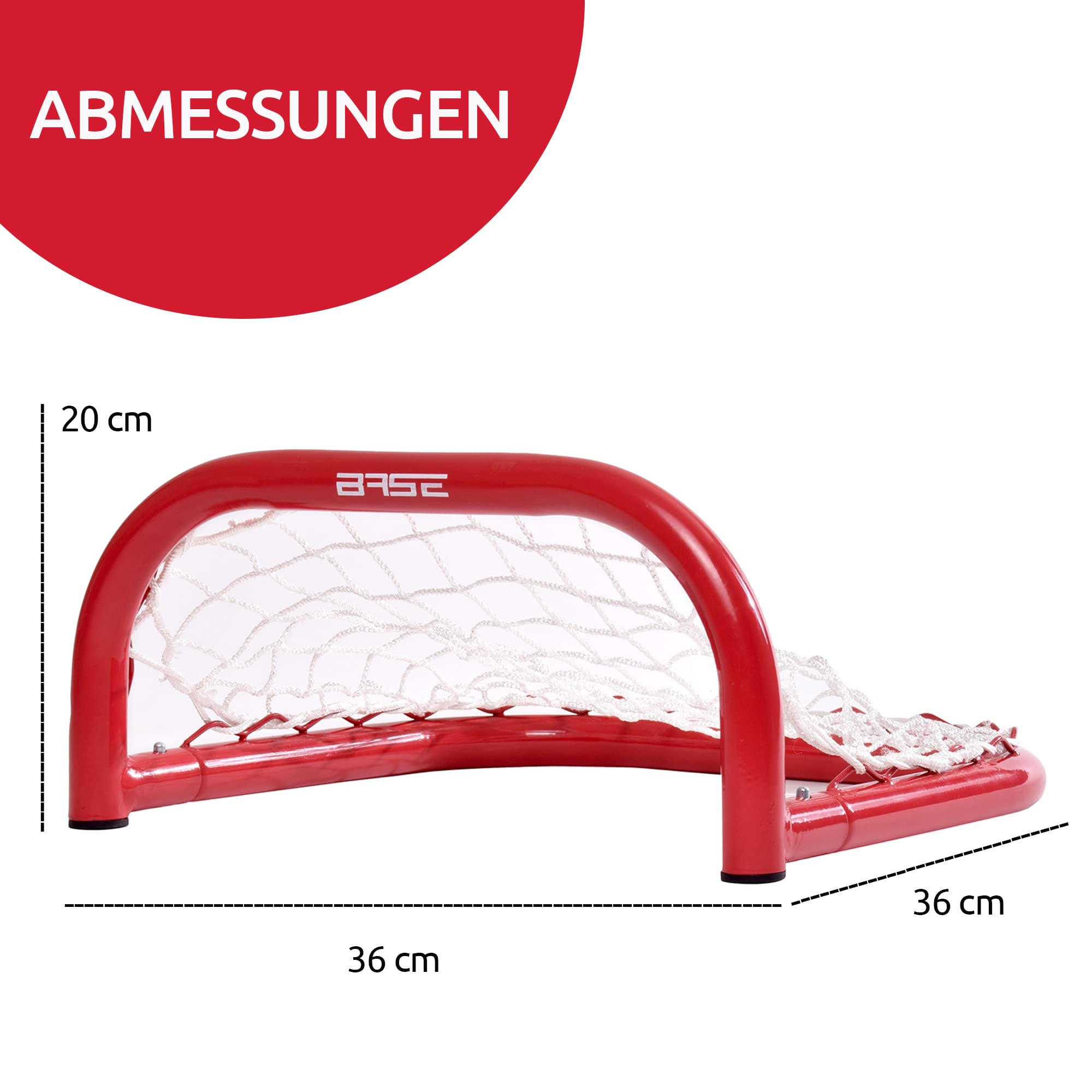 Base Cage de Hockey de Rue Pliable avec Filet Polyester