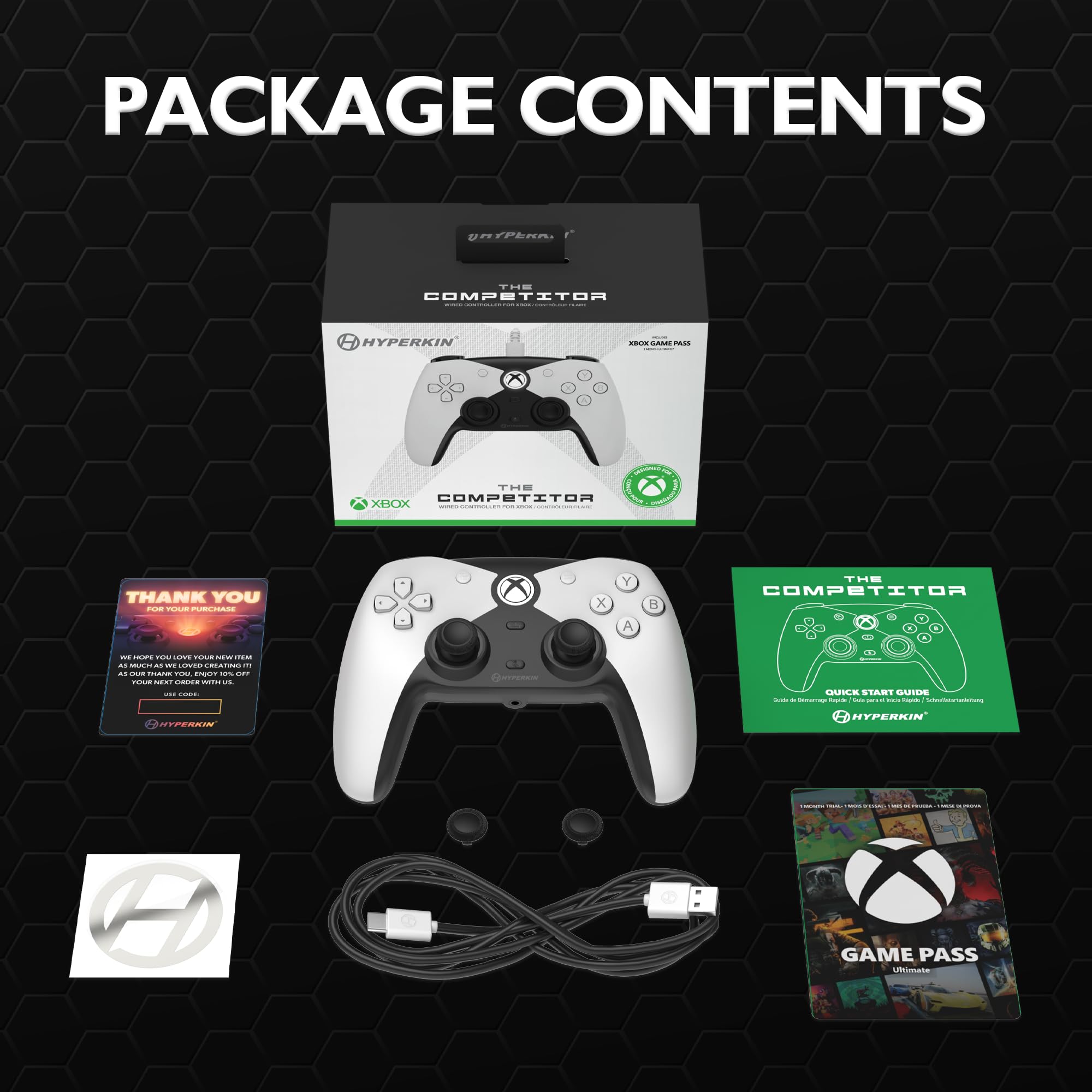 Hyperkin Controller XBOX M01638-WH