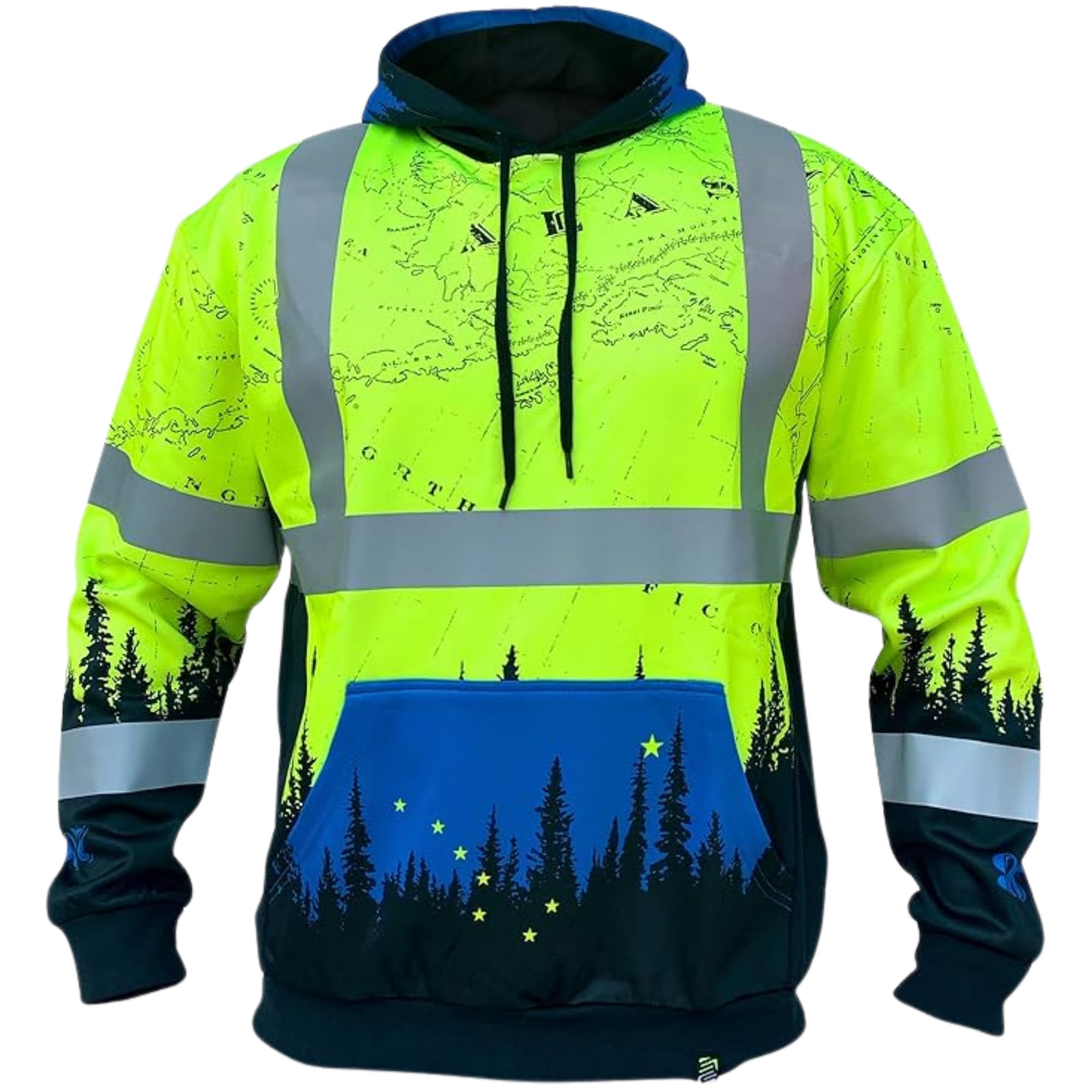 SafetyShirtz SS360 Alaska Safety Hoody ANSI Class 3 3XL