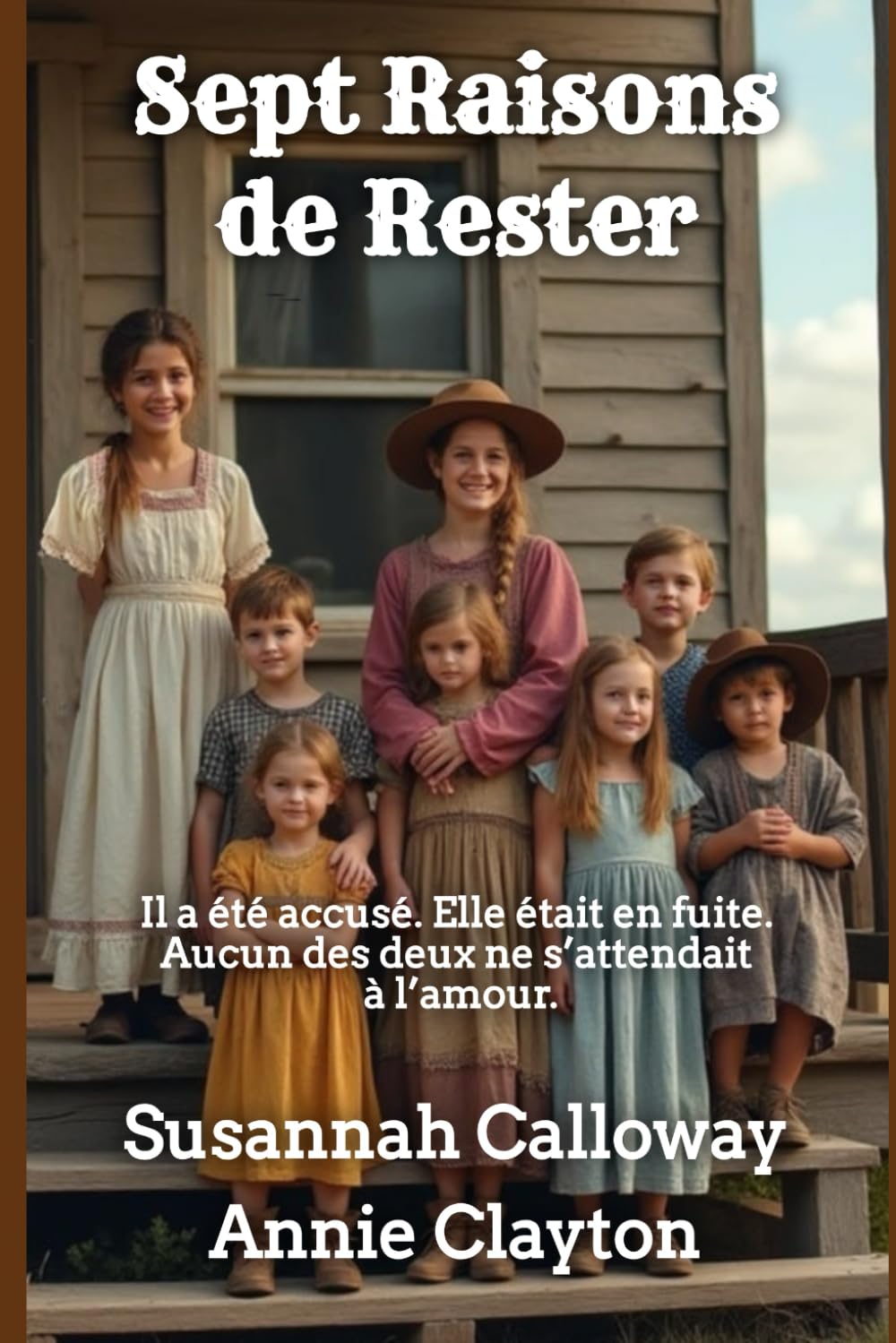 Sept Raisons de Rester (Roman d’Amour Western)