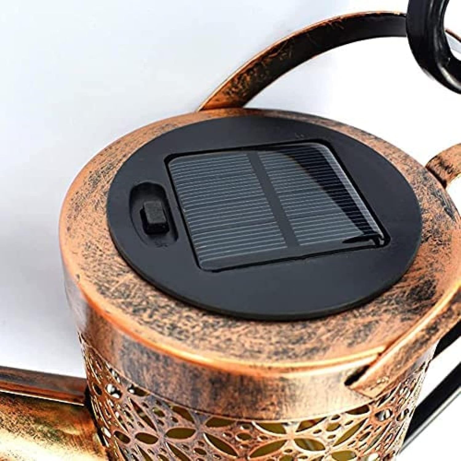Luces Led Solares para Jardín, Luces Decorativas para Jardín Impermeables para Exteriores, Luces De Cadena para Regadera, Luces De Cadena para Regadera De Ducha, Luces Solares para Regadera