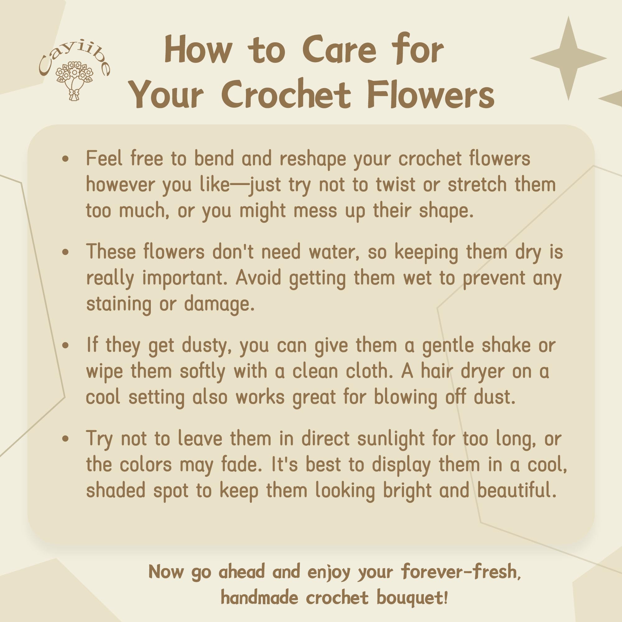 Graduation Gifts Sunflower Crochet Flowers Bouquet with Greeting Cards Handmade Knitted Artificial Flowers Home Decor