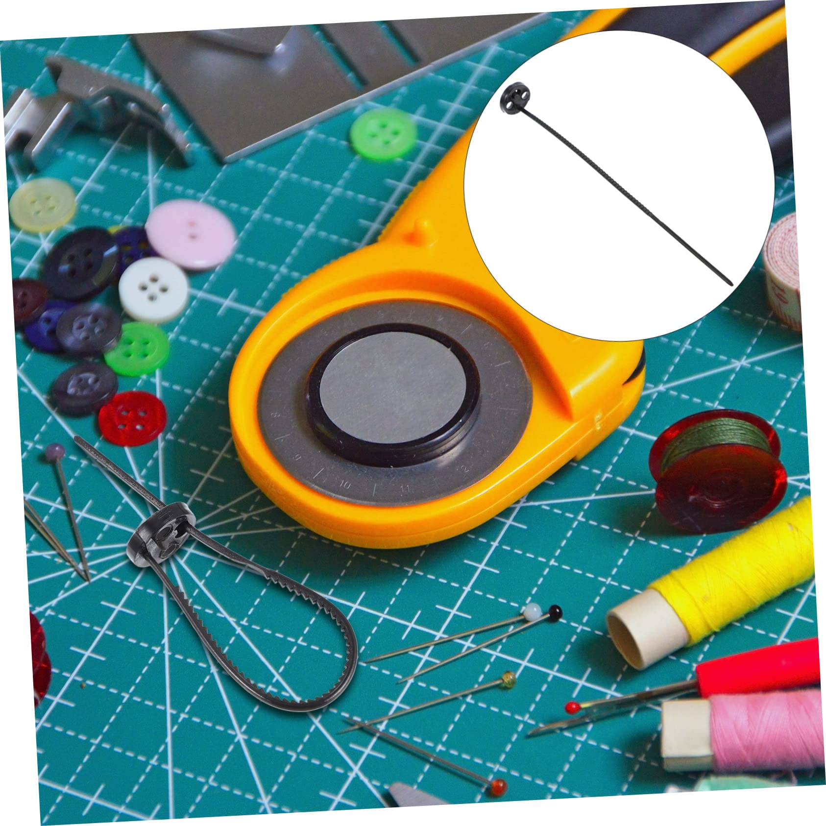 NUOBESTY 90piezas Botones Decorativos De Plástico Sin Costura De Botones De Sujeción Fáciles De Usar Para Reparaciones De Ropa y Manualidades