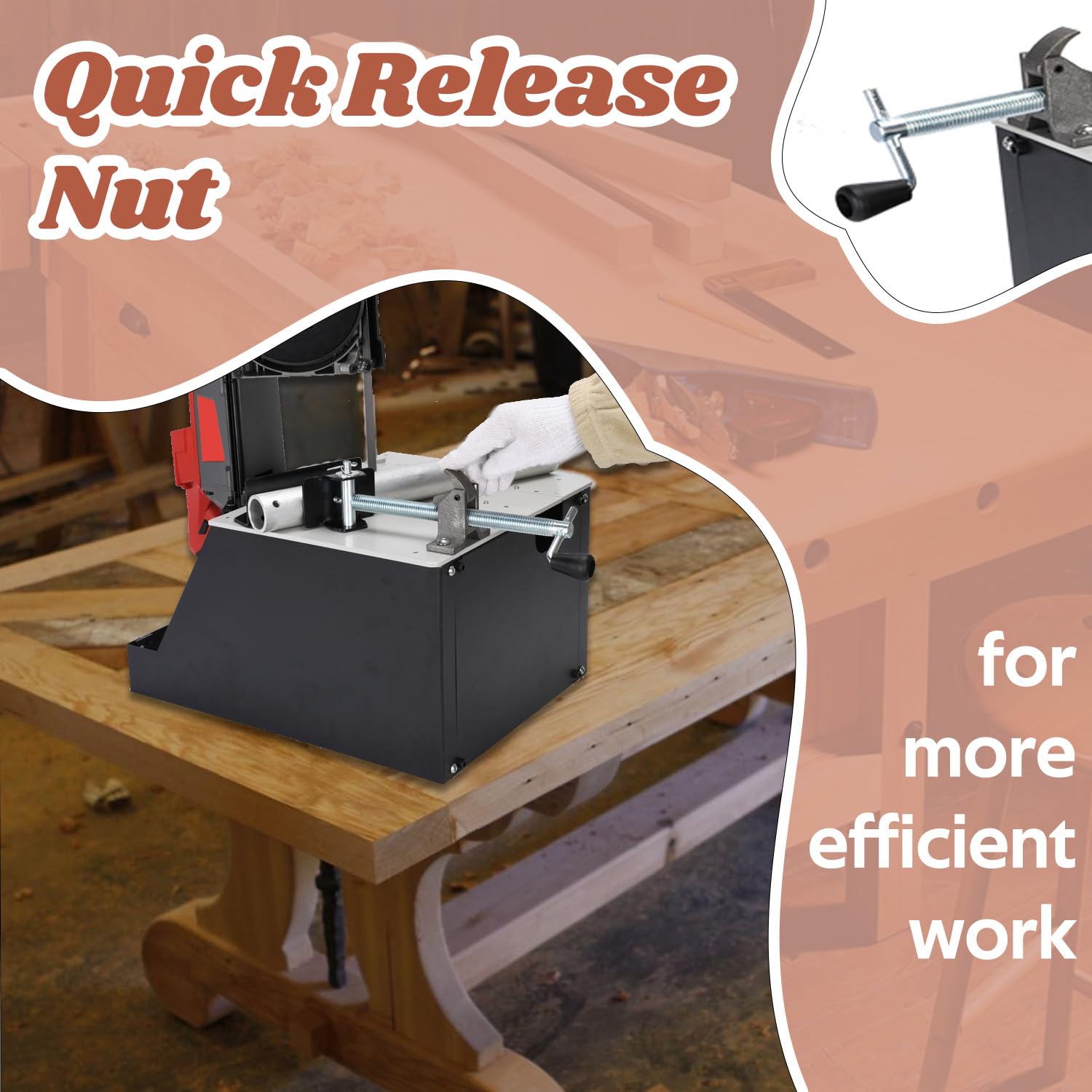Milwaukee Bandsaw Stand - Portable & Adjustable -5