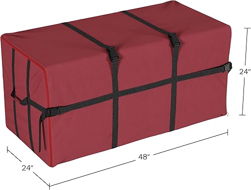 Miniatura 8 de Bolsa de almacenamiento Elf Stor para árbol de Navidad grande lona resistente para árbol de 9 pies