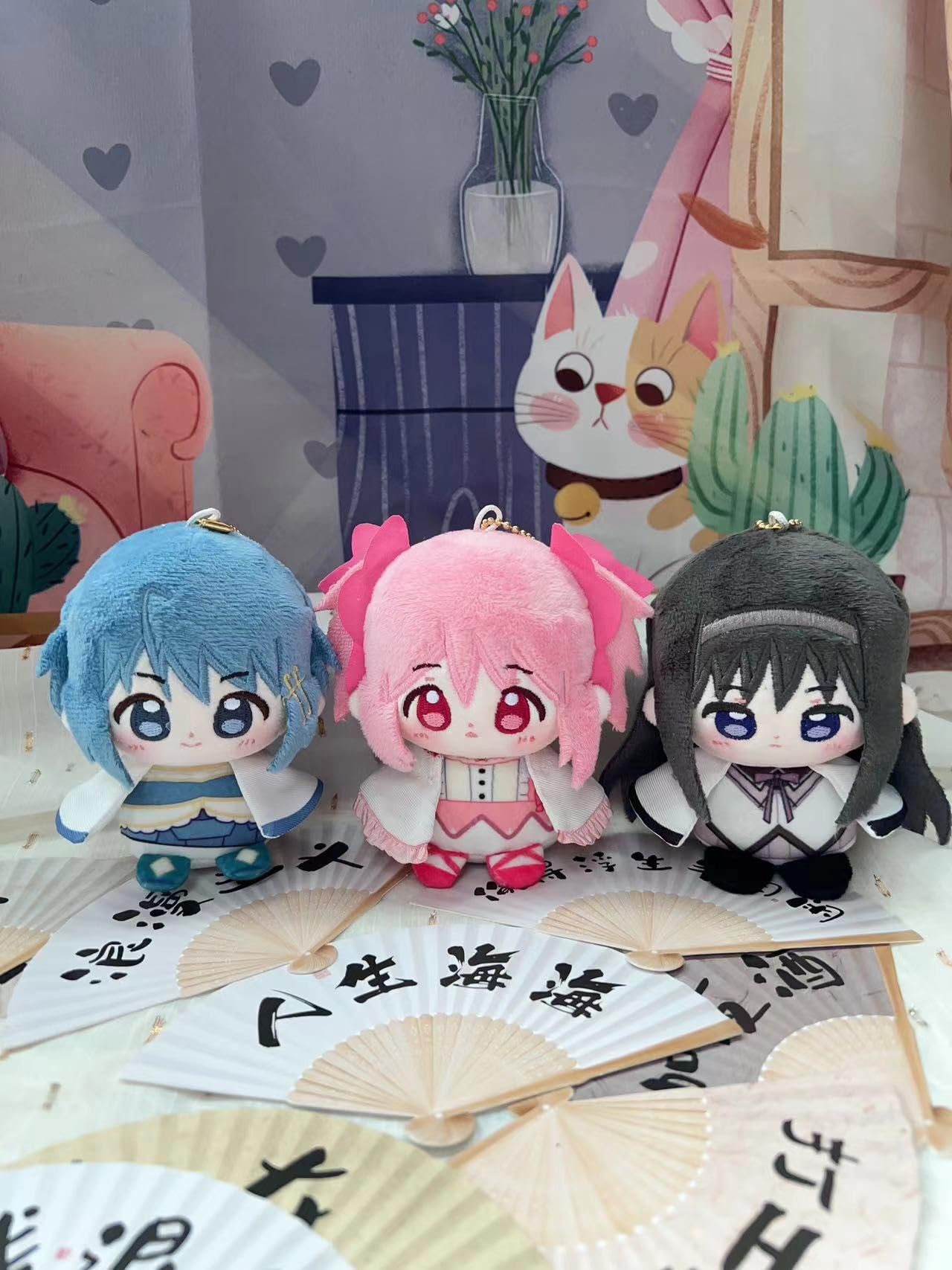 Amazon.co.jp: POKEI 魔法少女まどか☆マギカ ぬいぐるみ 巴マミ 鹿目 