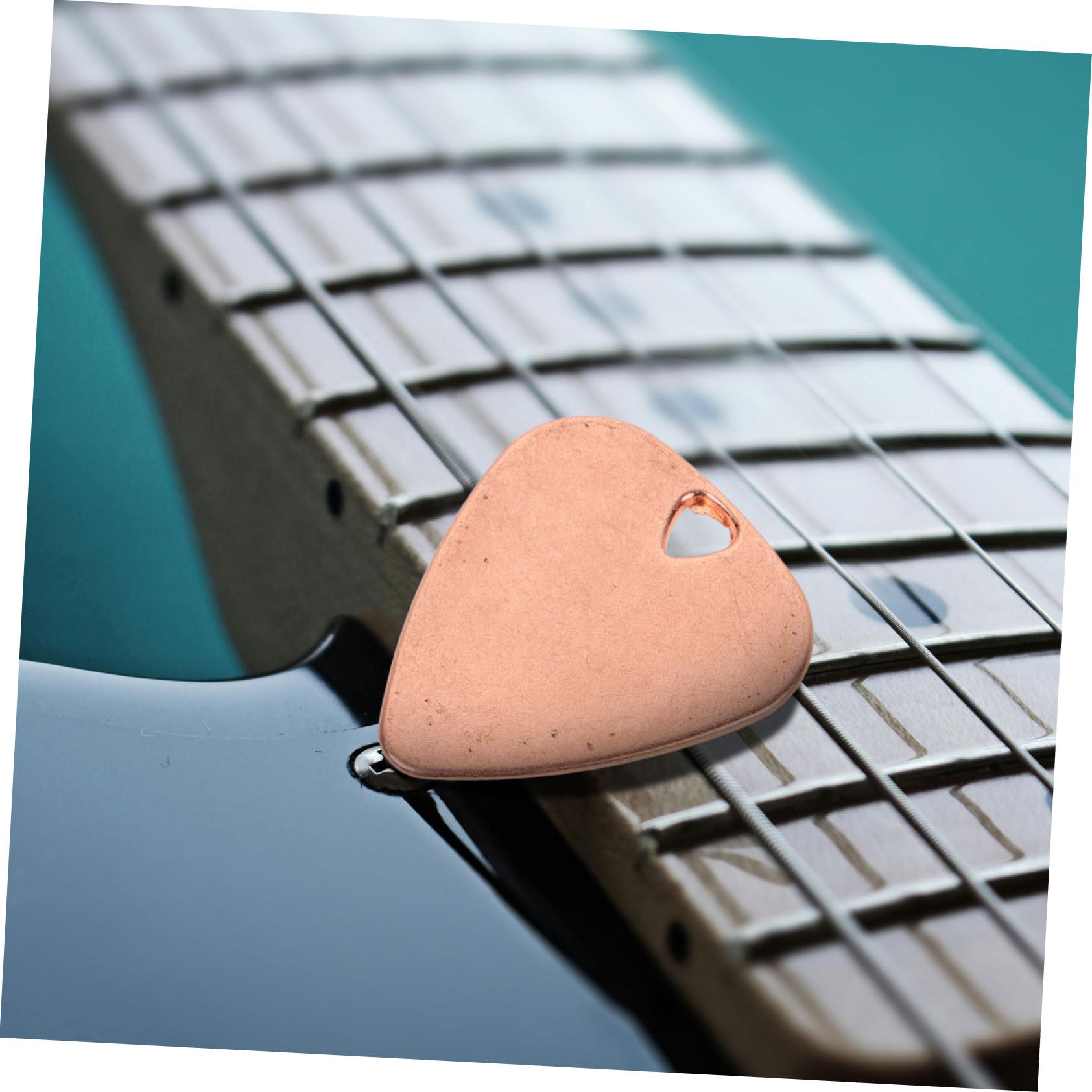 LIFKOME Púa De Guitarra Púas De Guitarra De Pulgar Púas De Banjo Selecciones De Bajo Selecciones De Ukelele Púas De Guitarra Eléctrica Púa De Bajo Aleación De Zinc